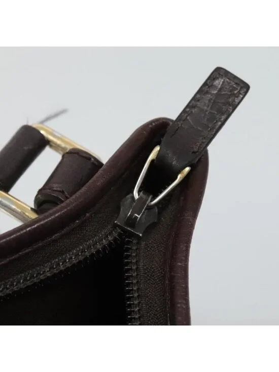 Authentic GUCCI GG Canvas Shoulder Bag Brown 257246 - Picture 2 of 16